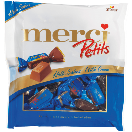 merci Petits Helle Sahne Шоколадные батончики с кремовой начинкой 125г