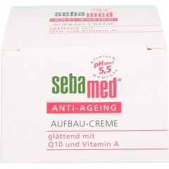 sebamed Anti-Ageing Aufbaucreme Q10 Tiegel  Омолаживающий крем для наращивания Q10 баночка