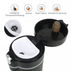 TWSOUL TWSOUL Reise-Wasserkocher Auto Warmedammung elektrische Wasserbecher, mit Touchscreen, Rostfreier Stahl  TWSOUL дорожный чайник автомобильный с теплой изоляцией электрическая чашка для воды с сенсорным экраном из нержавеющей стали