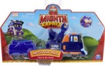 Spin Master Mighty Express Push-and-Go Zug Mechaniker Milo mit Guterwaggon Механик поезда Mighty Express Push-and-Go Майло с товарным вагоном
