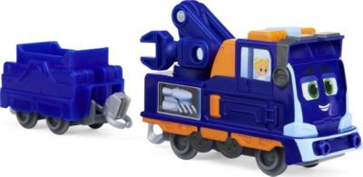 Spin Master Mighty Express Push-and-Go Zug Mechaniker Milo mit Guterwaggon Механик поезда Mighty Express Push-and-Go Майло с товарным вагоном
