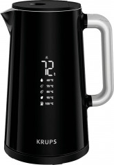Krups Krups Wasserkocher BW8018 Smart'n Light, 1,7 l, 1800 W, Digitalanzeige, 5 Temperaturstufen, 360°-Sockel, Abschaltautomatik  Чайник Krups BW8018 Smart&amp;#39;n Light, 1,7 л, 1800 Вт, цифровой дисплей, 5 уровней температуры, основание 360°, автоматическо