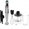 Sintech Sintech Stabmixer Purierstab, Stabmixer Elektrischer, 1000W Purierstab Edelstahl, 4 in 1, mit 4 Aufsatzen aus Edelstahl sowie 1 Mixbechern, 6 Stufen  Ручной блендер Sintech, электрический ручной блендер, стержень для очистки 1000 Вт, нержавеющая с