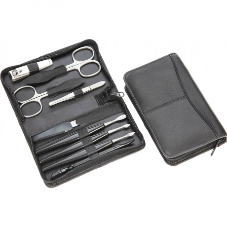 Hans Kniebes Manicure-Etui, Nappa-Schafleder  Маникюрный чемоданчик, овчина наппа