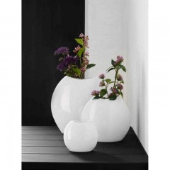 ASA SELECTION ASA Moon Vase weiss 16x6,5x16 cm ASA Moon ваза белая 16x6,5x16 см