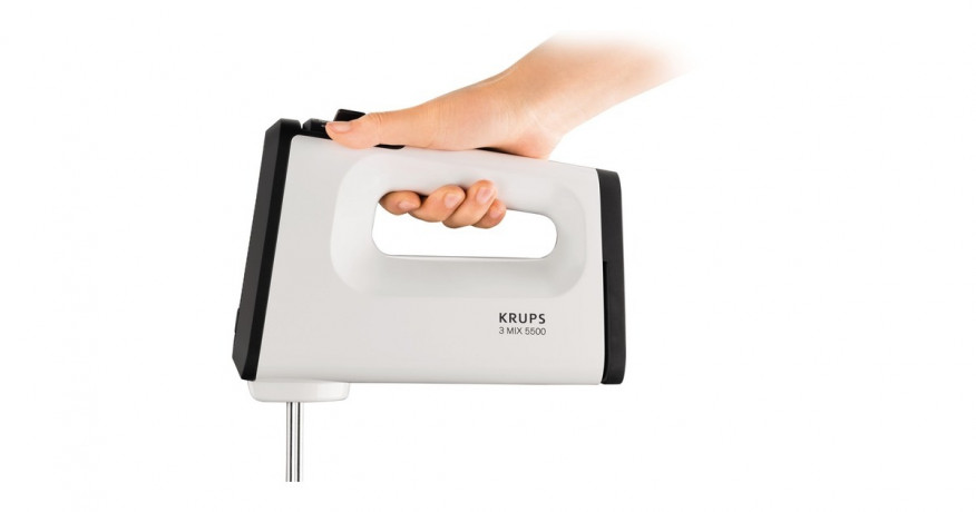 Krups Krups 3 Mix 5500 Plus GN 5041, Handmixer weiss/schwarz  weiss/schwarz Krups 3 Mix 5500 Plus GN 5041, ручной миксер белый/черный