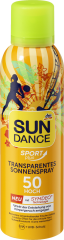 SUNDANCE Transparentes Sonnenspray Солнцезащитный спрей Солнцезащитный прозрачный спрей Sport LSF 50, 200 мл
