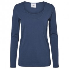 mama licious Stillshirt MLLEA Dark Denim