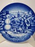 Bareuther Bavaria Декоративная тарелка "Снеговик", 20см, Германия, 1975г.