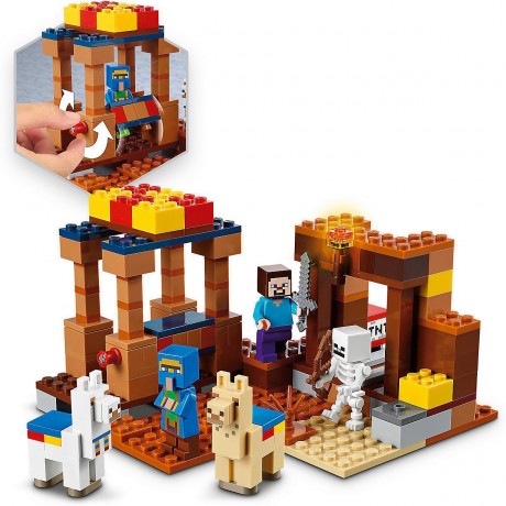 LEGO Minecraft 21167 Der Handelsplatz ЛЕГО Торговый пост