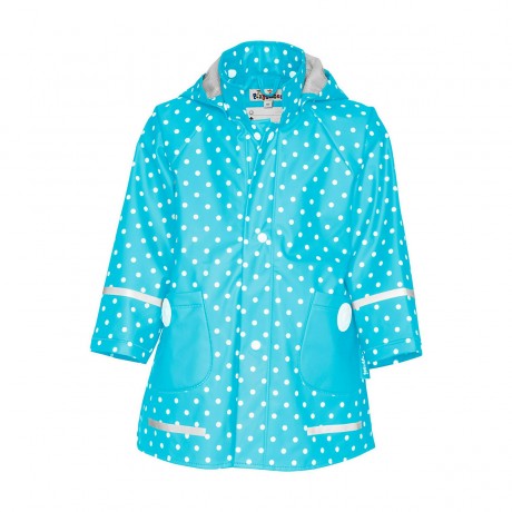 Playshoes Regen-Mantel Punkte Regenjacken fur Madchen Дождевик Dots Дождевик для девочек