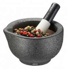 GEFU GEFU Morser u8 7,7 cm GRINO schwarz/weiss  7,7 см ГРИНО
