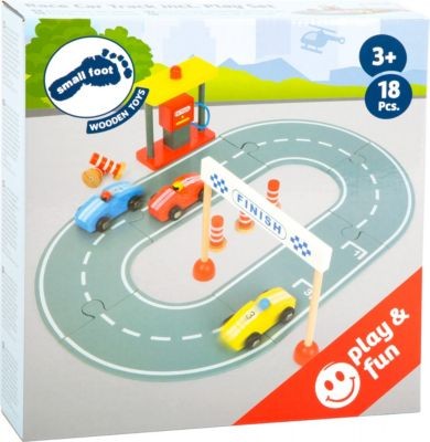 Small Foot Autorennbahn inkl. Spielset Гоночная трасса с игровым набором