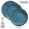 Moritz & Moritz Moritz & Moritz  Suppenteller 4-tlg. REACTIV blau Суповые тарелки Moritz &amp; Moritz 4 шт. РЕАКТИВНЫЙ