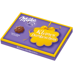 Milka Dankeschon Альпийский молочный шоколад с пралине и начинкой 110г