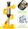 EUARY EUARY Stabmixer Elektrische Stabmixer 5 in1 Purierstab Set Mixstab Hand Blender Mixer, Purierstabmixer Edelstahl 5 in 1 set 1000w Handmixer Zauberstab Mixer  Ручной блендер EUARY, электрический ручной блендер, набор ручных блендеров 5 в 1, палочка д