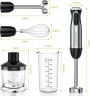 EUARY EUARY Stabmixer Elektrische Stabmixer 5 in1 Purierstab Set Mixstab Hand Blender Mixer, Purierstabmixer Edelstahl 5 in 1 set 1000w Handmixer Zauberstab Mixer  Ручной блендер EUARY, электрический ручной блендер, набор ручных блендеров 5 в 1, палочка д