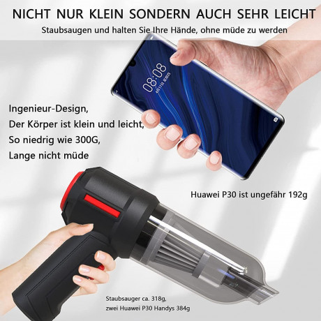 Devenirriche Devenirriche Akku-Handstaubsauger Handstaubsauger,Handstaubsauger Ultraleicht  Беспроводной ручной пылесос Devenirriche, ручной пылесос, сверхлегкий