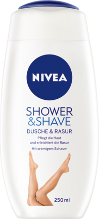 Nivea Shower & Shave Гелья для душа и пена для бритья, для Чувствительной Кожи, 200 мл