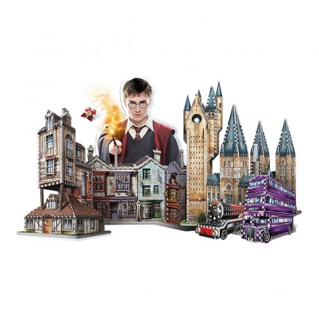 Wrebbit 3D-Puzzle Harry Potter Hogwarts Astronomieturm 3D Пазл Гарри Поттер Хогвартс Астрономическая башня