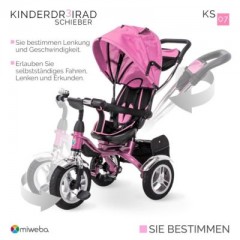 Miweba Kinderwagen Buggy Dreirad KS07 Schieber Трехколесная коляска KS07 слайдер