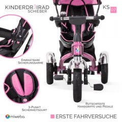 Miweba Kinderwagen Buggy Dreirad KS07 Schieber Трехколесная коляска KS07 слайдер