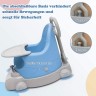 COSTWAY® Baby Gehhilfe Essensstuhl 6 in 1 Badestuhl Детские ходунки
