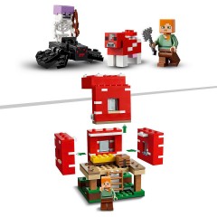 LEGO Minecraft 21179 Das Pilzhaus ЛЕГО Грибной дом