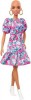 Mattel Barbie Fashionistas Puppe (Glatze) mit Blumenkleid Кукла Barbie Fashionistas (лысая) в цветочном платье