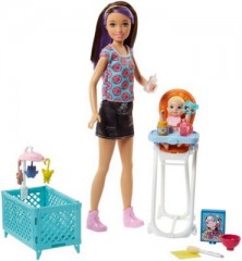 Mattel Barbie Skipper Babysitter Puppe (brunett) Кукла-няня Barbie Skipper (брюнетка)