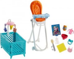 Mattel Barbie Skipper Babysitter Puppe (brunett) Кукла-няня Barbie Skipper (брюнетка)