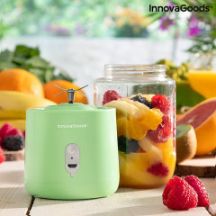 InnovaGoods InnovaGoods Akku-Stabmixer WIEDERAUFLADBARER TRAGBARER STANDMIXER MIT BECHER BLENDYR INNOVAGOODS, 30 W  Беспроводной ручной блендер InnovaGoods ПОРТАТИВНЫЙ БЛЕНДЕР С ЧАШКОЙ BLENDYR INNOVAGOODS, 30 Вт
