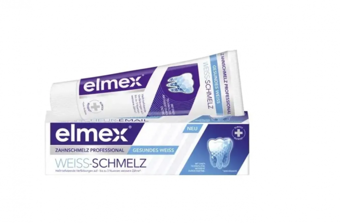 Elmex Zahnschmelz Professional Weiss-Schmelz Зубная паста отбеливающая, 75 мл
