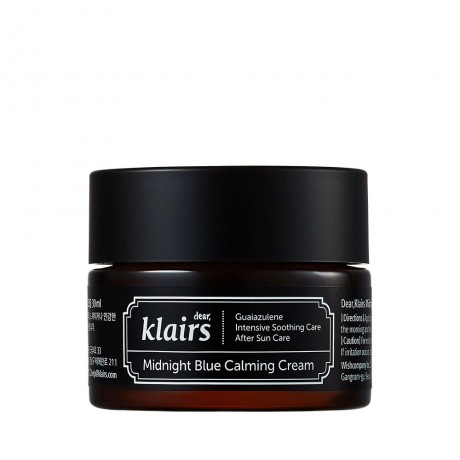 Dear Klairs Midnight Blue Calming Cream  Успокаивающий крем «Полуночно-голубой»