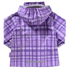 Playshoes Kinder Regenjacke Karo fur Madchen Детская непромокаемая куртка в клетку для девочек