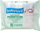 babylove Салфетки для детей, 15 шт