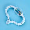 Curaprox Baby-Beissring mit Rassel Lernzahnburste Детское кольцо для прорезывания зубов с обучающей зубной щеткой-погремушкой