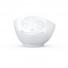 Fiftyeight Products TV Tassen Schale weiss verknallt / vertraumt 0,5 L Чашка TV белая влюбленная / мечтательная 0,5 л