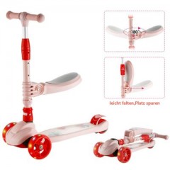 Arkmiido Kinderroller faltbarer Scooter mit LED Rader Детский самокат складной самокат со светодиодными колесами