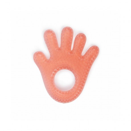 MONI Beissring Hand rot Beissringe прорезыватель для зубов красный