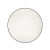 ASA SELECTION ASA A Table Ligne Noire Pastateller / Suppenteller d: 22 cm / h: 5 cm / 0,70 L ASA A Table Ligne Noire тарелка для макарон / суповая тарелка d: 22 см / высота: 5 см / 0,70 л