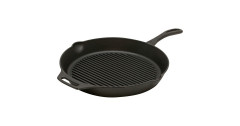 Petromax Petromax Grill-Feuerpfanne gp35, mit Pfannenstiel schwarz, 1 Henkel, O 35cm  schwarz Сковорода-гриль Petromax gp35, с черной ручкой, 1 ручка, O 35см