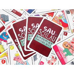 puls entertainment Kartenspiel SauSchlau Карточная игра СауШлау