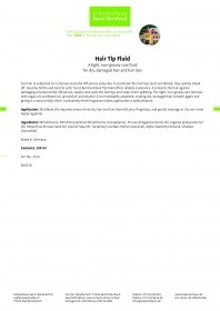 Krauterhaus Sanct Bernhardt Hair Tip Fluid, 100 мл