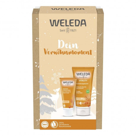 Weleda Geschenkset Bestseller Sanddorn Winter Подарочный набор бестселлер облепиха зимняя