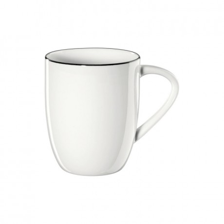 ASA SELECTION ASA A Table Ligne Noire Henkelbecher 0,35 L / h: 9 cm Кружка ASA A Table Ligne Noire 0,35 л / высота: 9 см