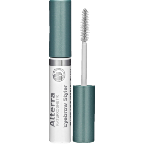 Alterra NATURKOSMETIK Eyebrow Styler 01 Transparent Гель для бровей и для ресниц, 10 мл