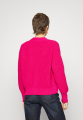 Tommy Hilfiger BUTTON Cardigan eccentric magenta КНОПКА кардиган эксцентричный пурпурный