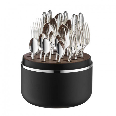 Robbe & Berking Robbe & Berking Martele - 150 g versilbert The Box inklusive 24-tlg. Menubesteck-Set Robbe &amp; Berking Martele - 150 г посеребрения Коробка, включающая 24 шт. Набор столовых приборов
