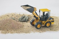 Bruder BRUDER 02441 CAT Kompakt-Gelenkradlader Компактный колесный погрузчик с шарнирно-сочлененной рамой BRUDER 02441 CAT